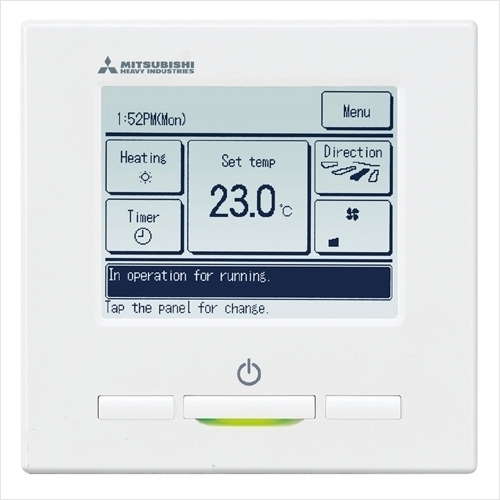 Mitsubishi RC-EX3 ECO Touch bediening