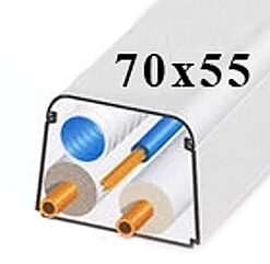 ClimaPlus Montagekanaal 70x55mm