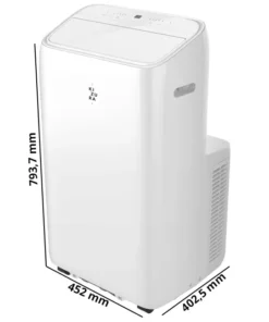 Kizura Sora mobiele airco R290 3,5 kW - Afbeelding 4
