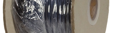 Soepele zwarte neopreen rubberkabel, H07RN-5x1,5 per meter